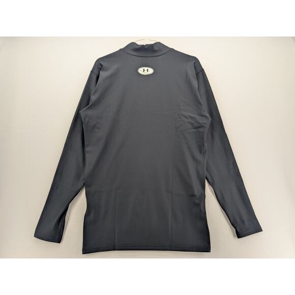 NWT Under Armour Men's ColdGear OG Mock Long Sleeve in Black sz XL - Picture 8 of 8